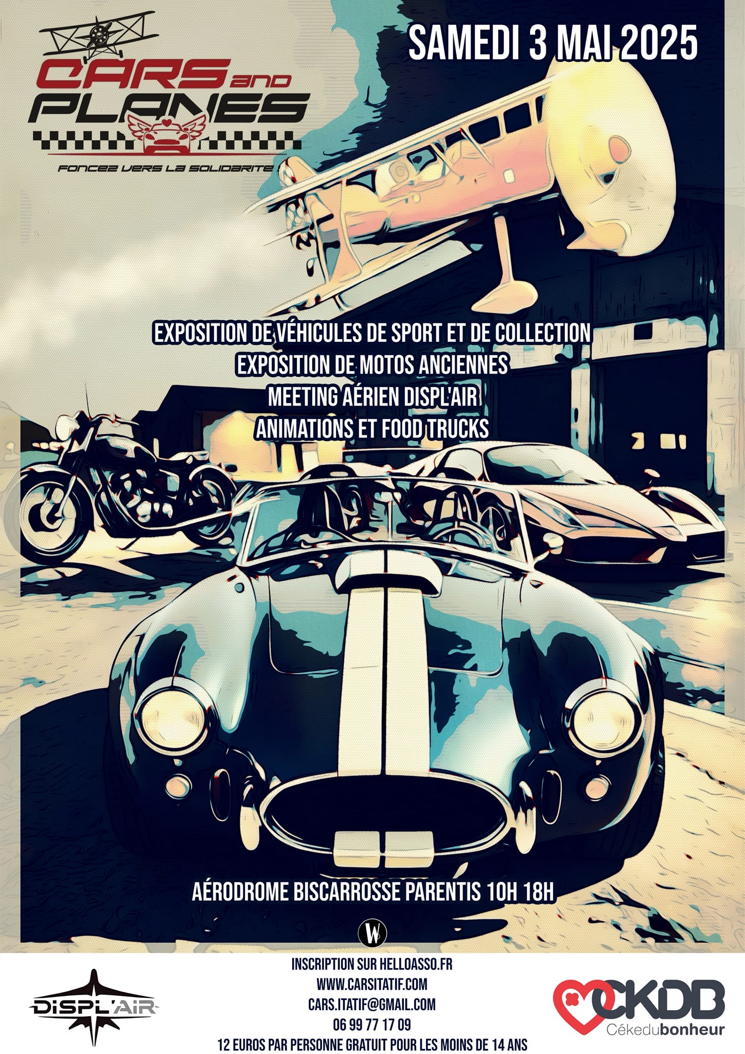 Cars and Planes Biscarrosse