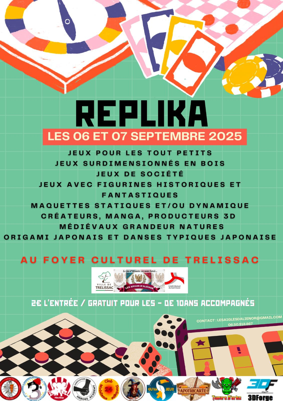 Salon de modélisme Réplika à Trélissac