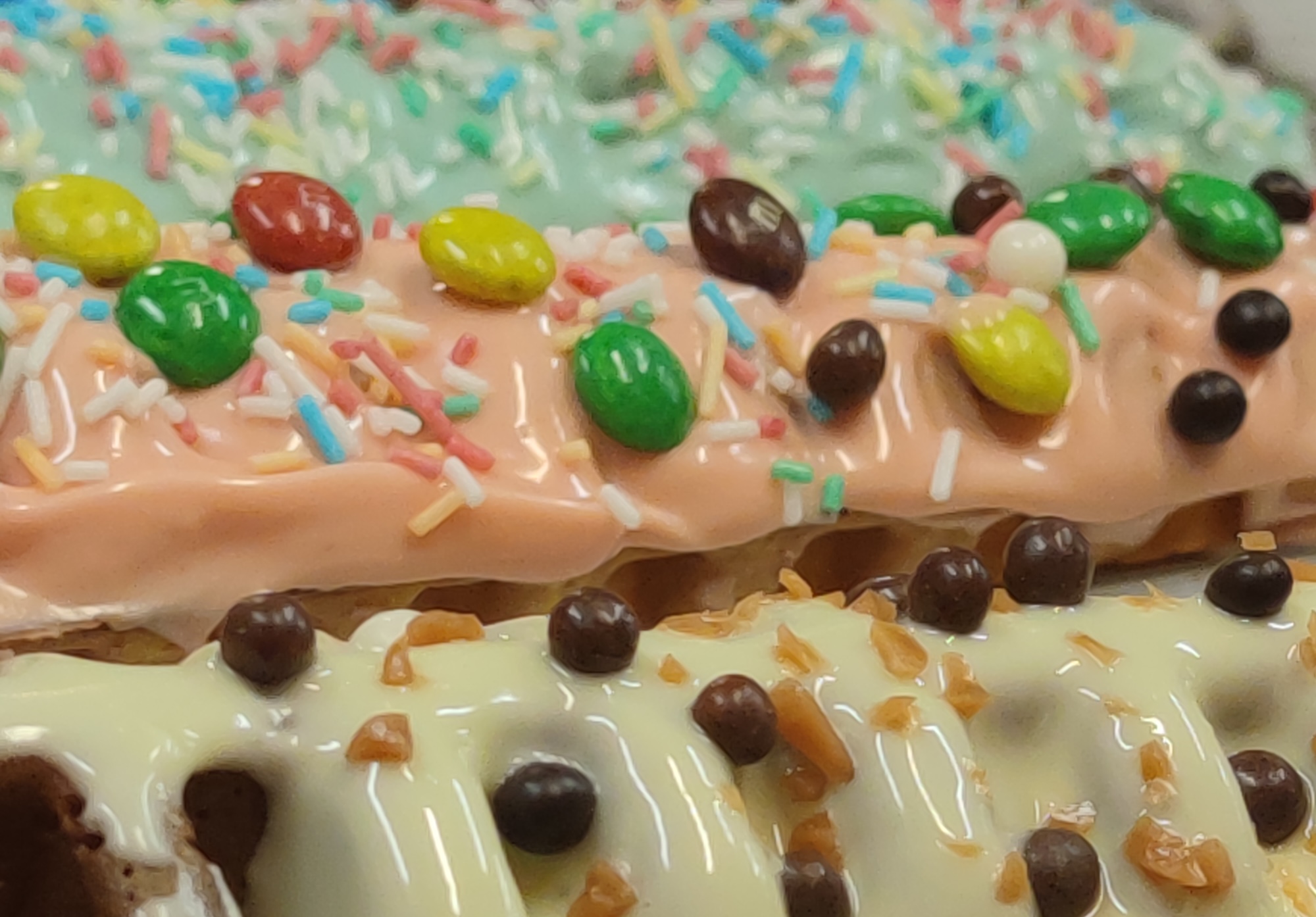 Texture de gaufres en arrière-plan